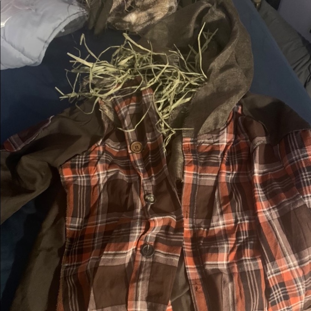 Adult haunting scarecrow costume